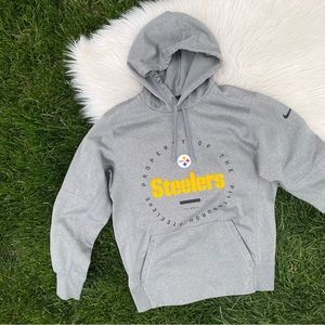 Nike training gray hoodie sweatshirt small unisex